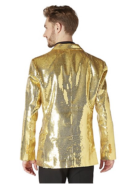 Glitter on sale gold jacket